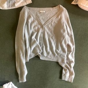 american eagle grey sweater